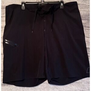 Eddie Bauer First Ascent Mens Black Performance Shorts Size 40 Quick Dry Hiking